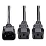 StarTech 6' C14 to C13/C13 Power Cable, Male to Female/Female, Black (8723-8600-POWER-CORD)~#|#~672E15BE-9EFA-4710-81C9BB7828B25048_sc7