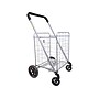 Dbest Cruiser Cart Deluxe 2 Steel Mobile Folding Utility Cart with Swivel Wheels, Silver (01-869)~#|#~672E9A4A-0EAA-490D-A0ECD52D0D9CD1D1_sc7
