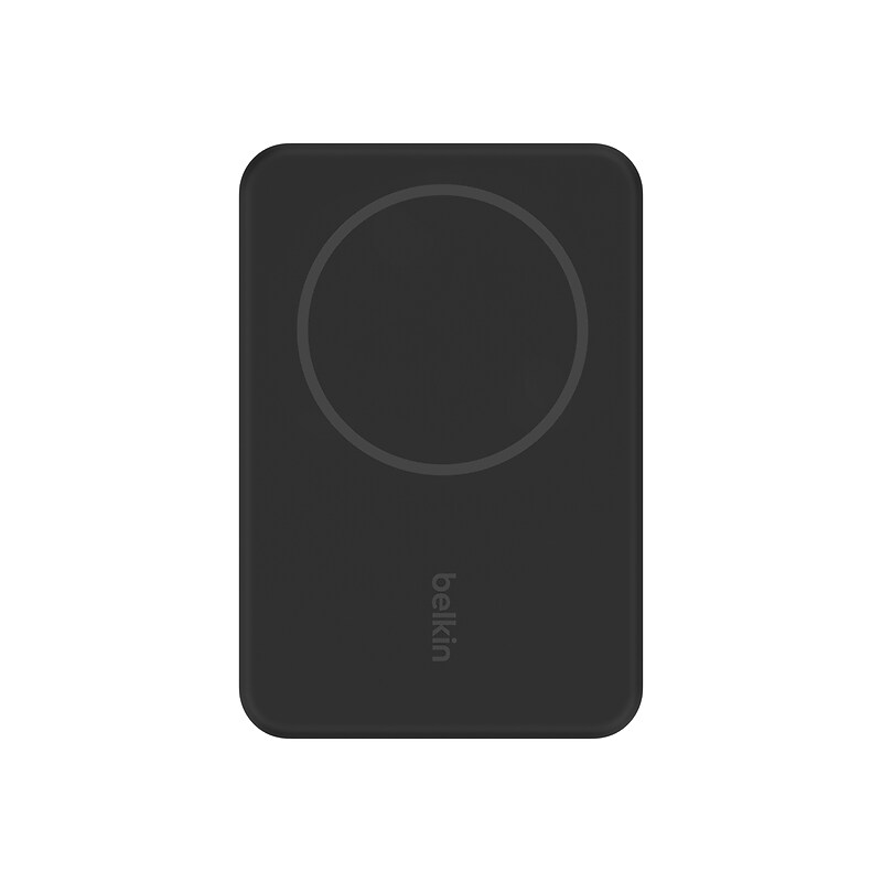 Belkin BOOST CHARGE Magnetic Wireless Power Bank for iPhone 12/13/14, 5000mAh, Black (BPD004btBK) image 1