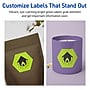 Avery Printable Decorative Edge Multipurpose Labels, 2-1/2" x 2-57/64", Bright Green, 480/Box (94121)~#|#~673B1516-ED45-4A35-9049A9FC2702FCD6_sc7