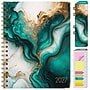 2027 Excello Brands Fashion Planner 8.5" x 11" Calendar Year Weekly & Monthly, Hardcover, Teal Gold Marble~#|#~6740E870-0D37-407A-993A493C7E9FA30F_sc7