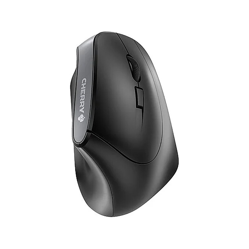 Cherry MW 4500 Wireless Ergonomic Vertical Mouse, Black (JW-4500) image 1