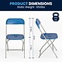 Flash Furniture HERCULES Plastic Folding Chair, Blue, 10/Pack (10LEL3BLUE)~#|#~6745C9B8-A84F-421F-9188B420C7638CA9_sc7