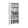 Bush Furniture Somerset 65"H 5-Shelf Bookcase with Adjustable Shelves, White Laminate (WC81965)~#|#~67468084-1DD4-4710-BCE95E64A07282EB_sc7