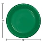Creative Converting Touch of Color 10" Plastic Plates, Emerald Green, 240 Plates/Carton (28112031)~#|#~674885A6-D2E3-42DA-8FE7B6AFF0F76BA1_sc7