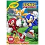 Crayola Sonic the Hedgehog Coloring Book, 96 Pages, 8/Bundle (BIN040847-8)~#|#~674C57C2-5433-4F44-B9C4BE5EFE9EFB7F_sc7