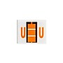 Smead BCCR Labels File Folder Label, U, Light Orange, 500 Labels/Pack (67091)~#|#~674F49DD-2D44-41D9-9BCED397A4EF9AE9_sc7