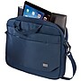 Case Logic Advantage Polyester Attache, Laptop Compatible, Dark Blue (3203987)~#|#~67525A5F-A3B2-4281-A3F251AD92ADA808_sc7