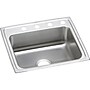 Elkay Lustertone 25" Drop In Single Basin Stainless Steel Kitchen Sink (LRAD2521553)~#|#~67528A3E-C407-4FEA-BF7B37A850BB16AA_sc7