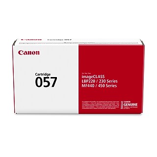 Canon 057H Black High Yield Toner Cartridge, Prints Up to 10,000