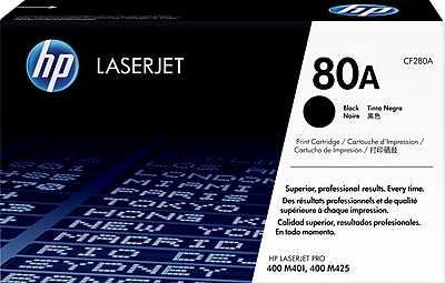 HP 80A Black Standard Yield Toner Cartridge, Prints Up to 2,560 Pages (CF280A) Sansujyuku sansujyuku.com