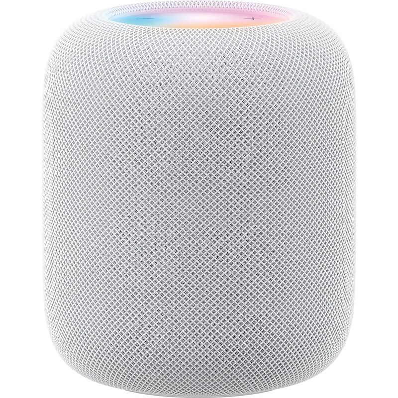 Apple HomePod (2nd Gen) Thread, Matter, Wi-Fi, Bluetooth, Apple HomeKit Wireless Smart Speaker with Siri, White (MDEY4LL/A) image 1