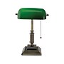 V-Light LED Desk Lamp, 14.75"H, Green Antique Bronze (9VS688029AB)~#|#~67584A38-BCFB-44B1-A2BDA9857A40F317_sc7