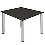Regency Kee Square Laminate Breakroom Table, 48"D x 48"W, Ash Grey/Chrome (TB4848AGBPCM)~#|#~675A032F-6EE9-4018-ACBE5722F956C612_sc7
