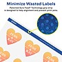 Avery Laser/Inkjet Decorative Edge Multipurpose Labels, .75" x .75", White, 2000 Labels/Pack (94601)~#|#~675C9AD4-6346-4766-9DC14757BF65220F_sc7