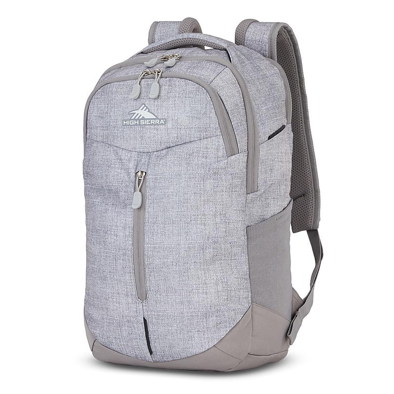 High Sierra Swerve Laptop Backpack, Medium, Silver Heather (130361-8561) image 1
