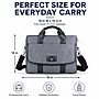 Vangoddy Chrono Canvas Water Resistant Messenger Bag, Gray (MSBLEA134)~#|#~6760F1F8-EF29-46EE-B8649F668186819E_sc7