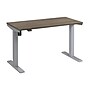 Bush Business Furniture Move 40 Series 48"W Electric Height Adjustable Standing Desk, Modern Hickory/Cool Gray (M4S4824MHSK)~#|#~676230CA-CC3F-4DD4-B2A64C29D266D61A_sc7