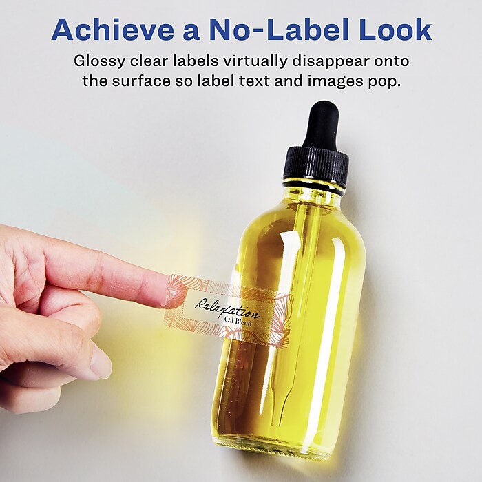 Avery Laser/Inkjet Multipurpose Rectangle Labels, 0.5
