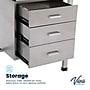 Viva Comfort Adjustable Medical Exam Table with Storage, Blue (ADI996-01-DR3-BLU-MK)~#|#~676944AC-8502-48A2-B2183FB993ED260C_sc7