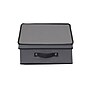 Household Essentials 19.6 Quart China Cup Chest with Lid, Fabric, Gray (HH52538-1)~#|#~67695BEF-4362-47B7-9FA0377A97D68D0E_sc7