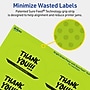 Avery Printable Oval Multipurpose Labels, 2" x 3-1/3", Bright Green, 80/Pack (94056)~#|#~67696CF7-13C7-4987-8EC499AA70377592_sc7