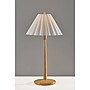 Adesso Scallop 28.75" Incandescent Table Lamp, Natural/White (4143-12)~#|#~67719B3D-A3AB-4700-B6DED28E12721663_sc7