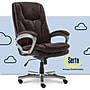 Serta Executive Ergonomic Faux Leather Executive Big & Tall Chair, 350 lb. Capacity, Roasted Chestnut (43502OSS)~#|#~67761F58-0853-47BA-A749818F5C09B37C_sc7