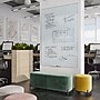 U Brands Glass Dry-Erase Whiteboard, Aluminum Frame, 6' x 4' (2827U00-01)~#|#~677640C8-1D63-431F-BC61DF1A930B1F76_sc7