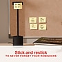 Staples Ultra Sticky Notes, 1 3/8" x 1 7/8", Sunshine Collection, 100 Sheets/Pad, 24 Pads/Pack (ST62878)~#|#~6779D27A-FE18-4498-99C72BA4280032E9_sc7