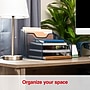 Staples 5-Compartment Metal Mesh File Organizer, Navy Blue (ST63830)~#|#~677FD5FD-C4DE-4675-98D197905DFC38C3_sc7
