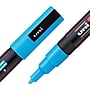 POSCA PC-3M Water Based Paint Marker, Reversible Fine Tip, Light Blue, 3/Pack (UBCPC3MLTBLUE-3)~#|#~67804E78-C94F-4478-9D31B793319F4C74_sc7