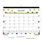 2024-2025 Blue Sky Teacher Dots 22" x 17" Academic Monthly Desk Pad Calendar (105496-A25)~#|#~67836ECB-9128-4711-BE745C04D13B60BE_sc7