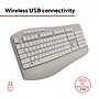 Staples TECH Wireless Keyboard and Optical Mouse Combo, Warm White (ST63812)~#|#~6786F719-788A-413C-A4169BF8CBC251D6_sc7