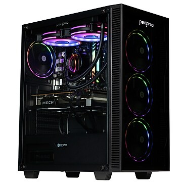 CyberPowerPC Gaming Desktop Computer, AMD Ryzen 7 9700X, Radeon RX