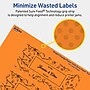 Avery Laser/Inkjet Multipurpose Rectangle Labels, 2" x 5", Bright Orange, 320/Box (94241)~#|#~6795DF80-B1F5-490B-A8A4E59112DEDBAA_sc7