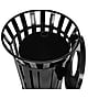 Alpine Industries Metal Trash Can, 38 Gallon, Black (479-38)~#|#~6798DEA7-8D7F-4ECD-A3065EB83C9C87AB_sc7