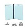 Staples® 60% Recycled Pressboard Classification Folder, 2" Expansion, Legal Size, Light Blue, 25/Box (ST384870-CC)~#|#~679E3736-23B1-4D11-8EC833551A48E36D_sc7