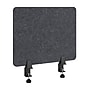 Bush Business Furniture Fabric Privacy Panel, 18"H x 22"W, Cool Charcoal (PSP122CL-03)~#|#~67A0C8F4-9380-488D-9D812C0075C06481_sc7