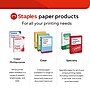 Staples Pastel 30% Recycled Color Copy Paper, 20 lbs., 8.5" x 11", Pink, 500/Ream (14779)~#|#~67A543FD-503E-4984-AD1563309EFB0480_sc7