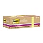 Post-it Recycled Super Sticky Notes, 3" x 3", Canary Collection, 70 Sheets/Pad, 12 Pads/Pack (654R-12SSCY)~#|#~67A7A657-D2A9-4D66-A3D394A16FC430EA_sc7