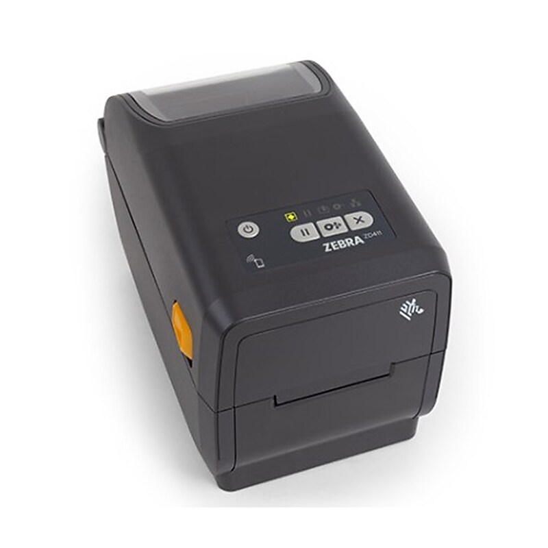 Zebra ZD4A022-T01X01EZ Thermal Transfer Barcode Label Printer, Wi-Fi/Bluetooth/USB, Black image 1