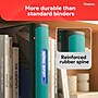 Staples 3" 3-Ring Better Binder, D-Ring, Teal (ST55891-CC)~#|#~67AA2E4F-0B34-432D-93DA763E8968907B_sc7