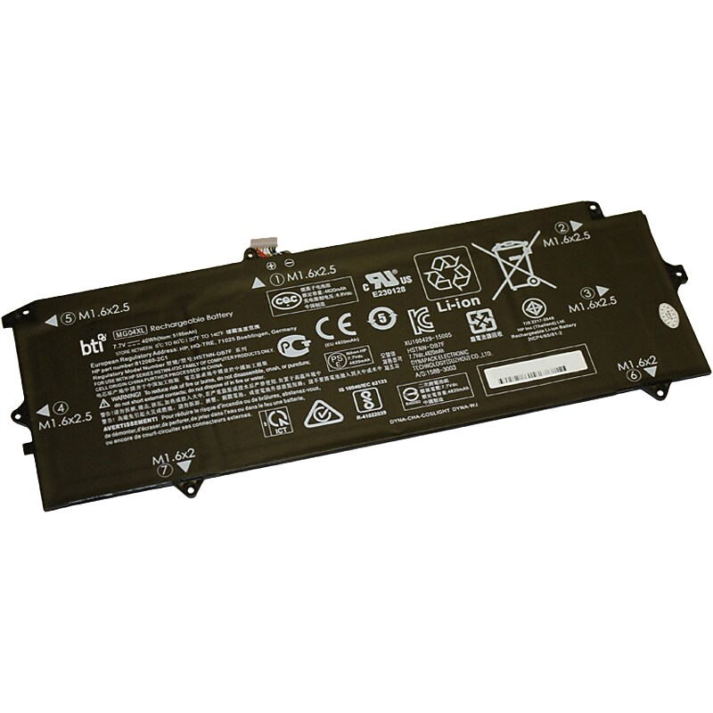 Battery Technology Li-Ion Replacement Battery for HP Compaq, 5195mAh (MG04XL-BTI) image 1