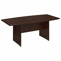 大型テーブル Bush Business Furniture 72W x 36D Boat Shaped Conference Table
