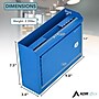 AdirOffice Steel Multipurpose Interoffice Mailbox Drop Box, Medium, Blue (631-02-BLU-PKG)~#|#~67AE713C-4A7A-4E88-A1E8A983A77A9E90_sc7