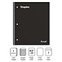 Staples Premium 1-Subject Notebook, 8.5" x 11", Graph Ruled, 100 Sheets, Black (TR58322)~#|#~67AEBDFE-5C81-47D2-AC863650BD9C903E_sc7