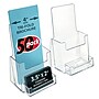 Azar Brochure Holder, Floor-Standing, Front Loading, Clear, Acrylic, 50/Pack (252922-50PK)~#|#~67B6ECFF-C129-4411-A3C6C42EAB5D4F4D_sc7