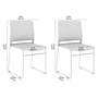 Bush Business Furniture Envision Stackable Chairs, Gray, 2/Set (CH4003LGP-03)~#|#~67C256E2-6E6A-4543-B8BD2E90375B8D96_sc7