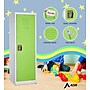 AdirOffice 48" Single Tier Green Storage Locker (629-01-GRN)~#|#~67C46D13-B3E6-4E7B-A95B44AE2E2913F5_sc7